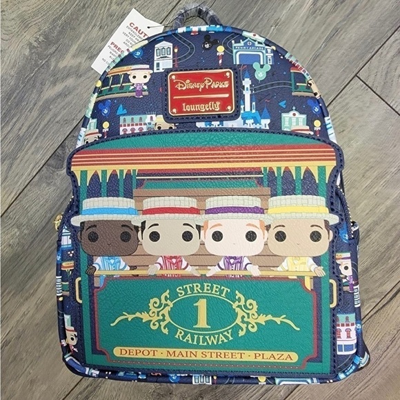 Disney Parks '22 Dapper Dans Main St. USA Backpack Bag by Loungefly - Picture 3 of 4